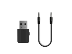 Adaptador Bluetooth Sem Fio 5.0 Usb Receptor De Áudio Transmissor Tv Computador Adaptador Bluetooth Dois Em Um Zeuxo