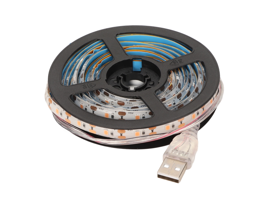 Lâmpada Led Crescimento Vegetal Espectro Completo 2m 5v Usb Impermeável