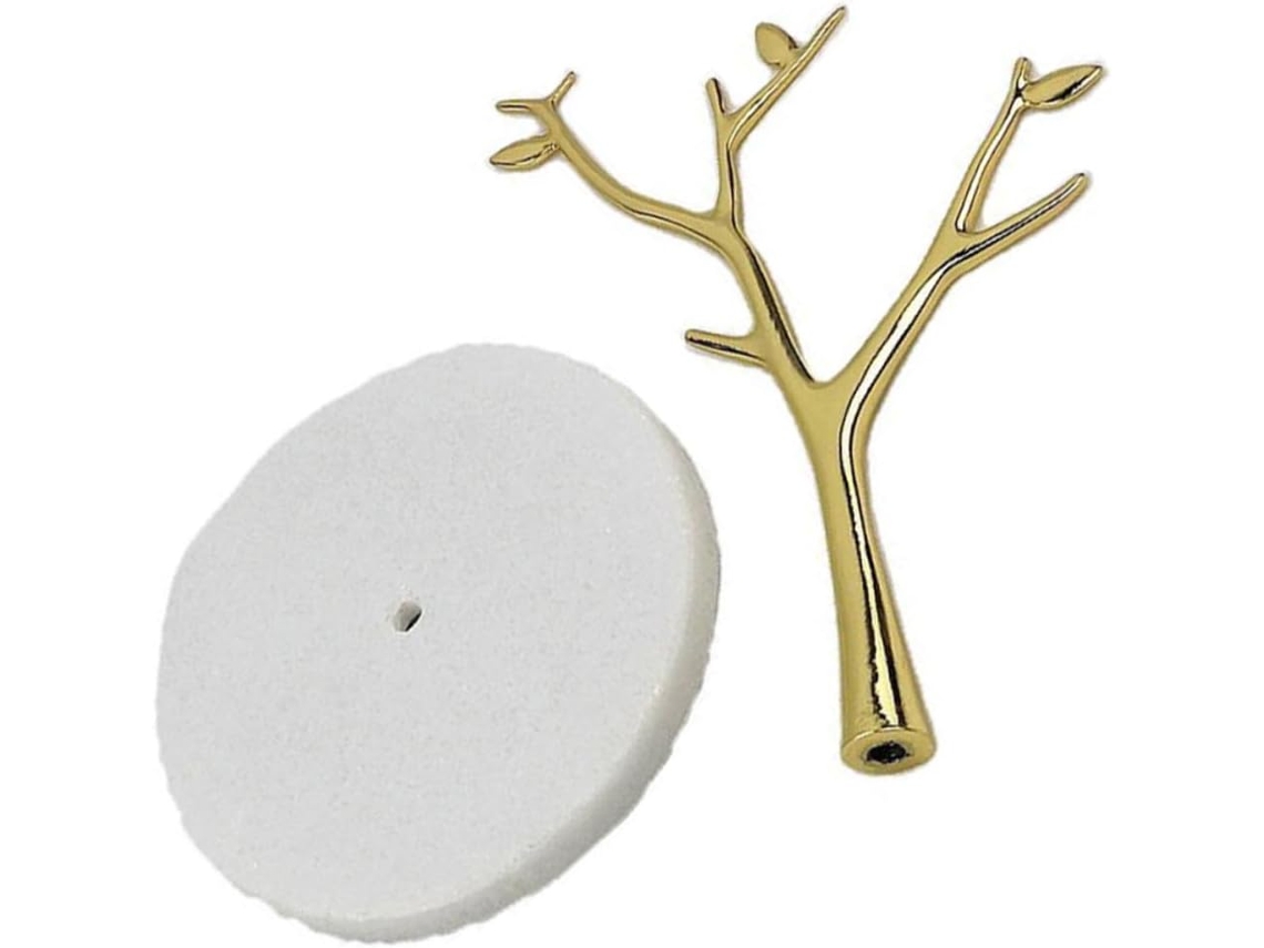 Expositor De Joias Em Formato De Árvore Com Galhos, Suporte Para Brincos, Colares E Anéis - Árvore Decorativa