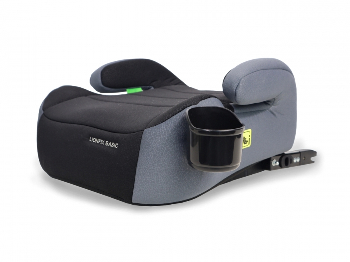 Assento elevatório para auto Com Isofix MOBICLINIC Criança i-Size 125-150 cm Confortável Capa removível Portagarrafa Lionfix Básico