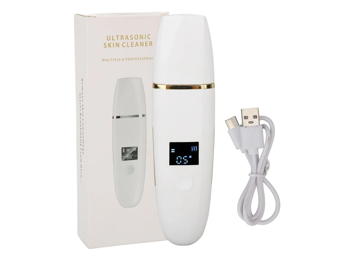 Paleta Ultrassônica Facial Para Remover Pontos Negros E Limpar A Pele