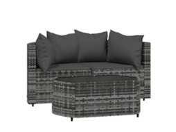 Garden Lounge Set, Garden Lounge Sets Vidaxl Cinzeto Rattan / Vime (n/a)