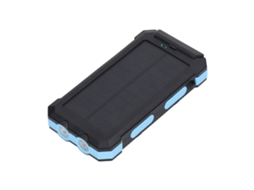 Carregador Portátil Solar Laxiscreed Com Carregamento Rápido, Luz Led E Bússola Para Aventuras Ao Ar Livre