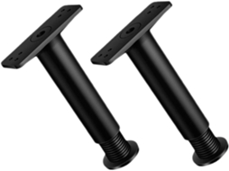 Uonlytech 2 Peças Pés De Suporte Ajustáveis Para Estrutura Cama, Resistentes, Para Móveis E Elevadores De Cama