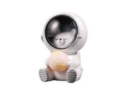 Lâmpada Astronauta Urso Pequeno com 3 Pilhas Botão