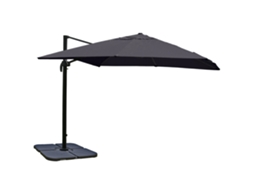 Guarda-sol Suspendu Avec Base Rotativa Extérieur Jardin 500