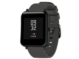 Pulseira De Silicone Preta De 20 Mm Para Huami Amazfit Gts / Samsung Galaxy Watch Active 2 / Gear Sport