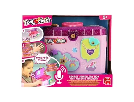 Diset Funlockets Joyero Secreto Con Grabadora 1121500143 Disetp25
