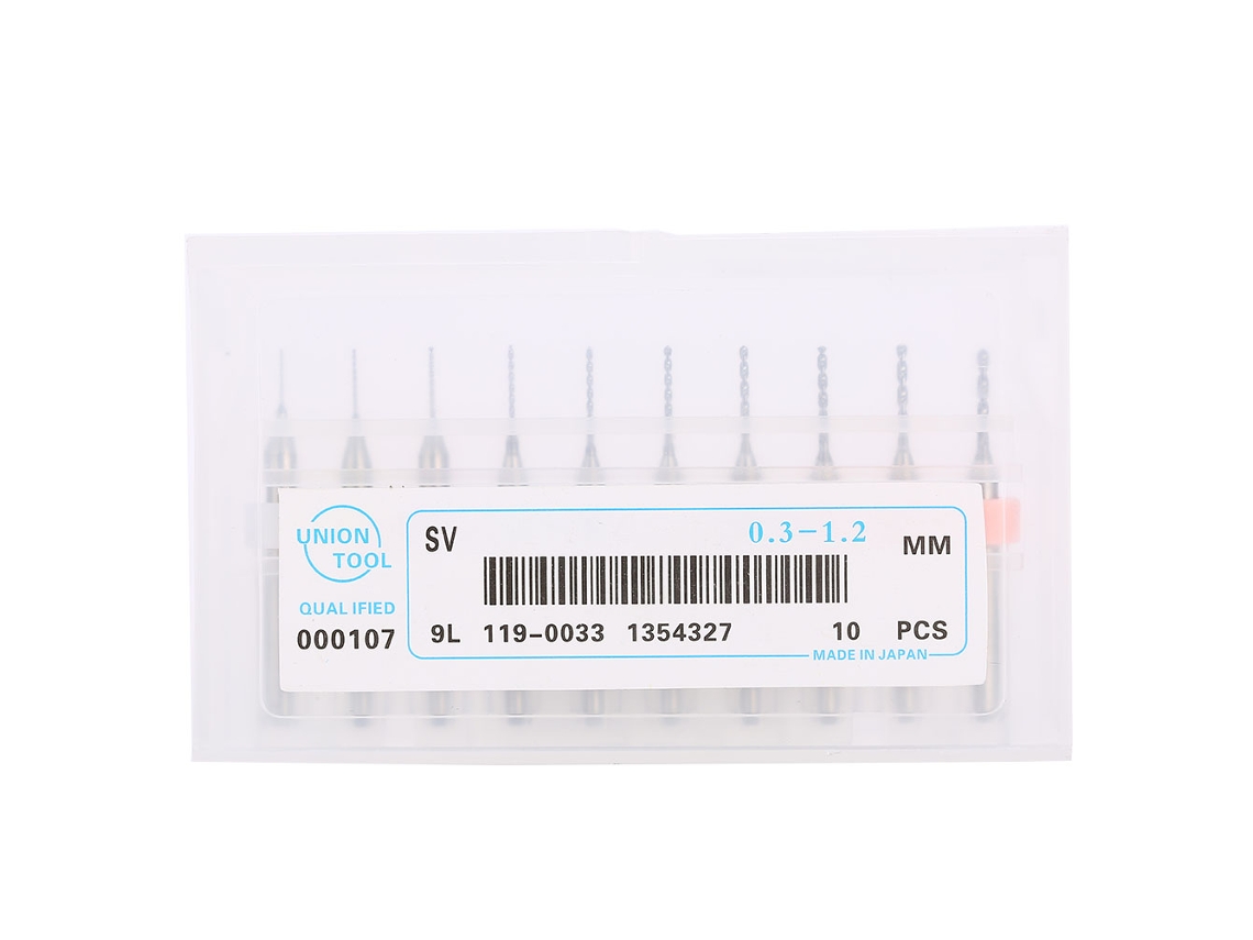 Kit 10pcs Brocas de Aço de Tungstênio Mini 0.3 1.2mm para Placa de Circuito Pcb