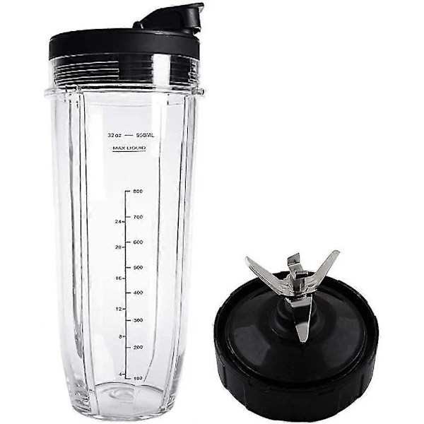 Copo De 946 Ml(32 Oz) E Lâmina De 7 Lâminas Para Nutri Ninja