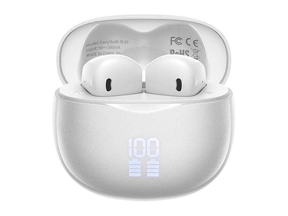 Fones De Ouvido Remaxozybuds W39 Tipo B Tws Com Visor Digital, Fones De Ouvido Estéreo Sem Fio Bluetooth 5.4 Ly Ebike