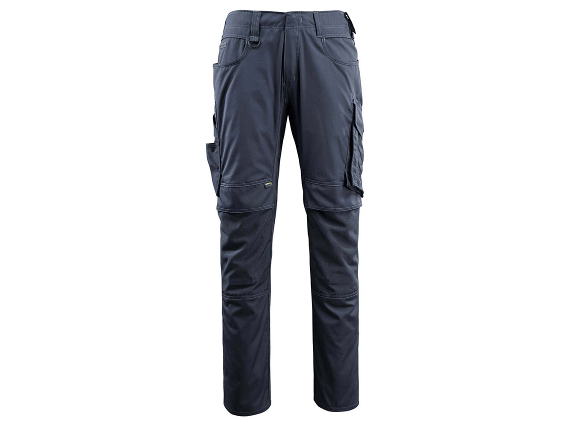 Calças Grandes Com Bolsos Para Joelheiras Unique 16079 Azul 47 / 32 MASCOT