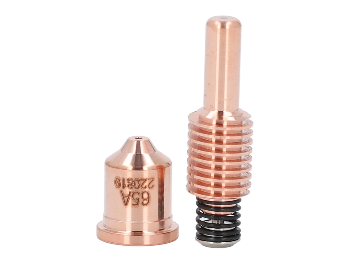 10 Peças Conjunto De Eletrodo E Bico De Cortador De Plasma 30‑105a 2208422 E 65a 220819 Para Hypertherm