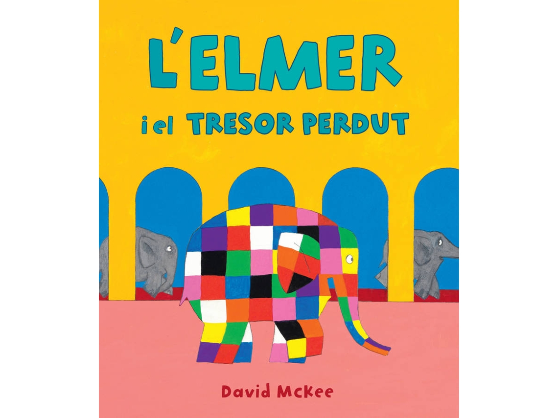 Livro LElmer Y El Tresor Perdut de David Mckee