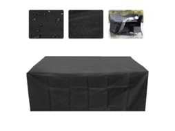 Capa Retangular Para Móveis De Jardim Oxford Com Proteção Uv Btforus (180x120x70 Cm)