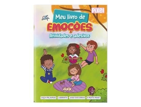 Livro Meu Livro De Emoções Atividades E Adesivos De Editora Pixel (português Do Brasil)