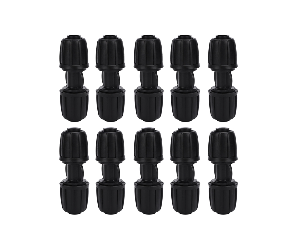 Conector De Água Reto Irrigação Difusa 16mm 10un