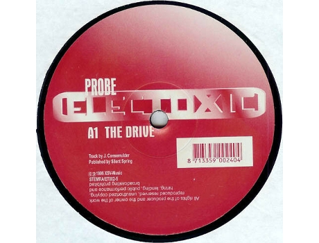 The Drive, gravações da sonda eletrotóxica