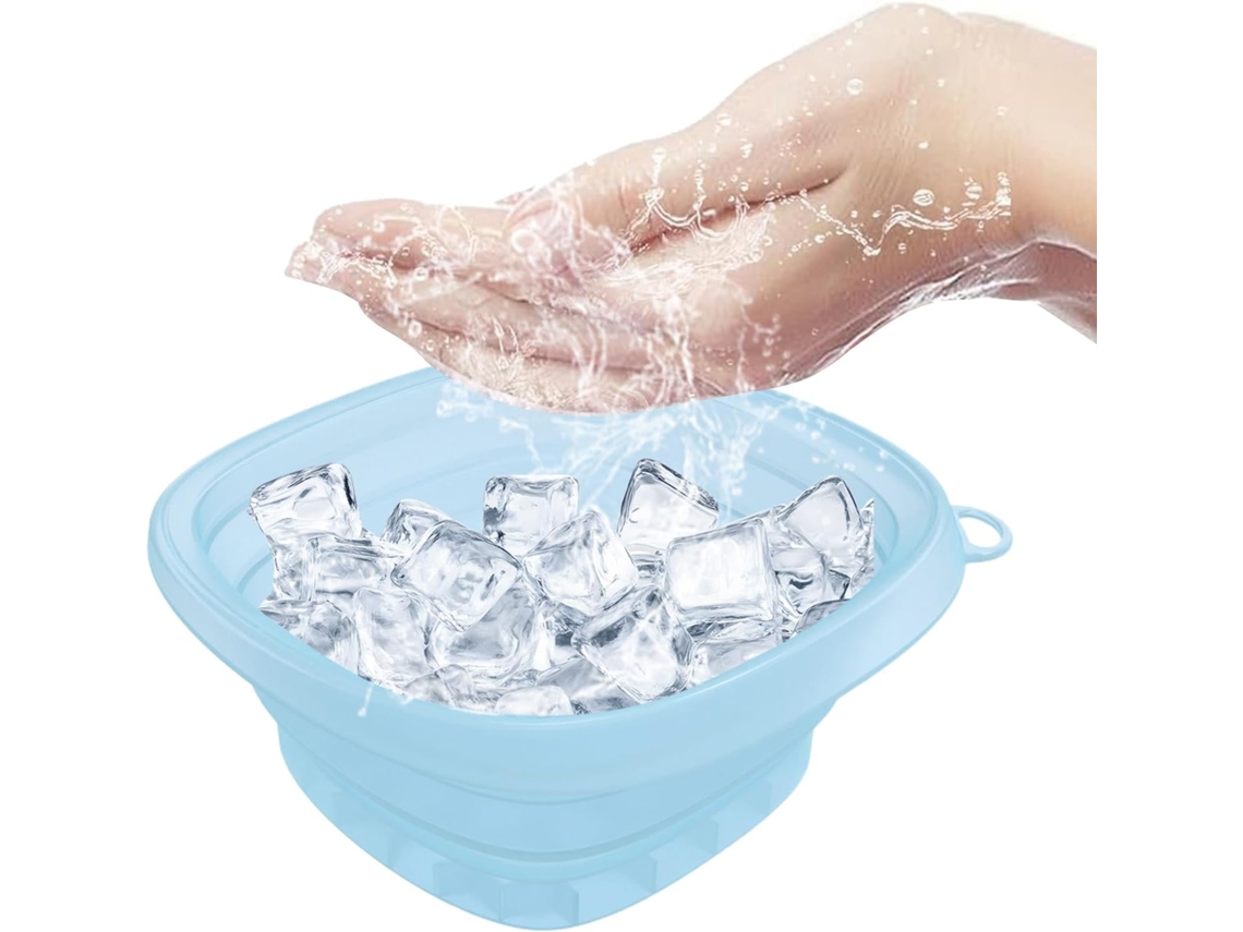 Tigela Facial | Tigela De Imersão Em Silicone Em Formato De Cubo Compressas Refrescantes Para Spa Gokoco