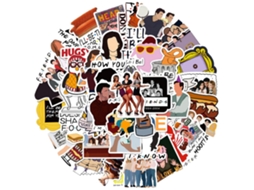 Adesivos NORTHIX 50X Friends