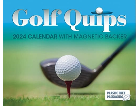 Livro Golf Quips Mini Box Calendar 2024 de Carousel Calendars (Inglês)