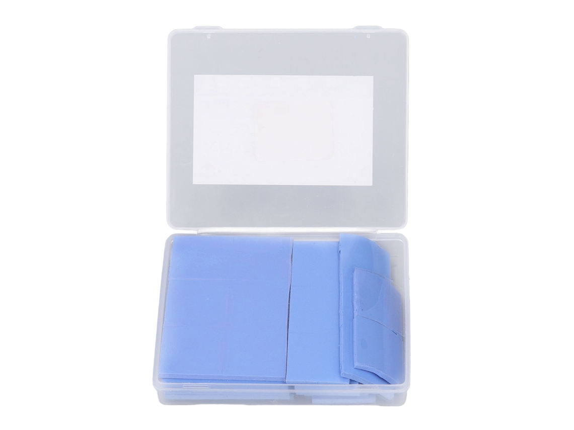 Laxiscreed Pad De Silicone Condutor Térmico Para Cpu, 50 Unidades De Isolamento E Proteção