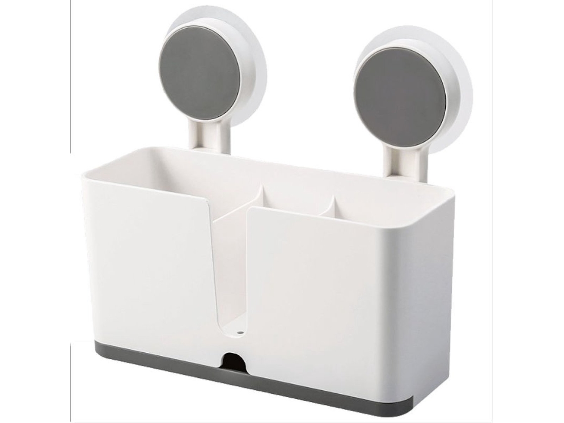 Estante Cocina Parede com 3 Recipientes e Bandeja ZYBLSSBB
