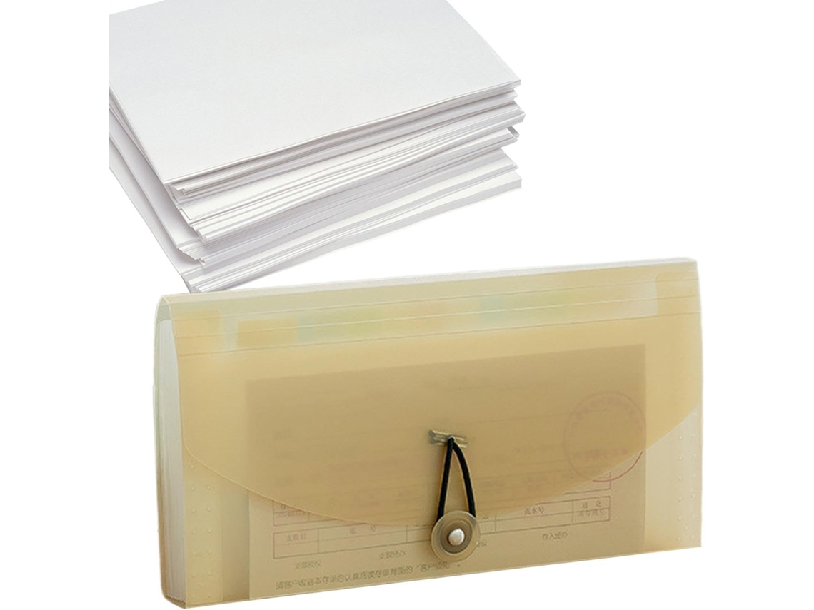 Carteira Com 13 Compartimentos, Organizador De Documentos À Prova D'água, Pasta Quadriculada, De Contas