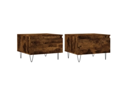 Coffee Table, Coffee Tables Vidaxl Marrom Madeira Processada (n/a)