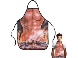 Kit De Cozinheiro - Grappig - Impressão 3d - Resistente A Água/óleo - Revestível - Leve - 60x80 Cm - Kit De Cozinheiro