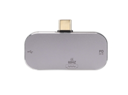 2026zentro-hub Usb C 3 Em 1 Com Hdmi E 2 Portas Type C - Docking Station Para Windows, Android E Os X