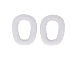 2pcs Almofadas Ouvido Substituição Para Zone Vibe 100 Sustentáveis Memory Foam Cinza