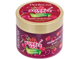 Wild Cherry Bubble Tea Sugar Exfoliating Body Scrub, 300g Perfecta
