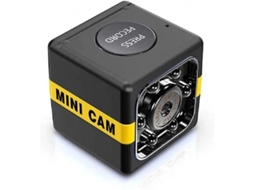 Mini Câmera Hd Sem Fio Com Visão Noturna Mini Câmera Espiã Oculta Com Detecção De Movimento Gravador De Vídeo Para Carro Familiar Yizhood (preto)