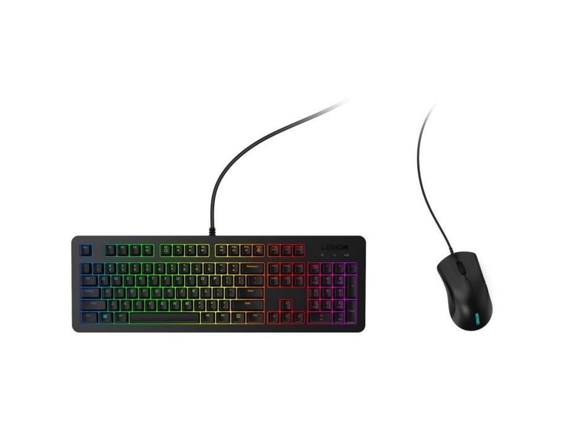 Lurelia Conjunto Teclado E Rato Usb, Com Fio, Gaming, Windows, Cor Preta