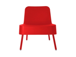 RESOL Bob Poltrona Interior Exterior Vermelho