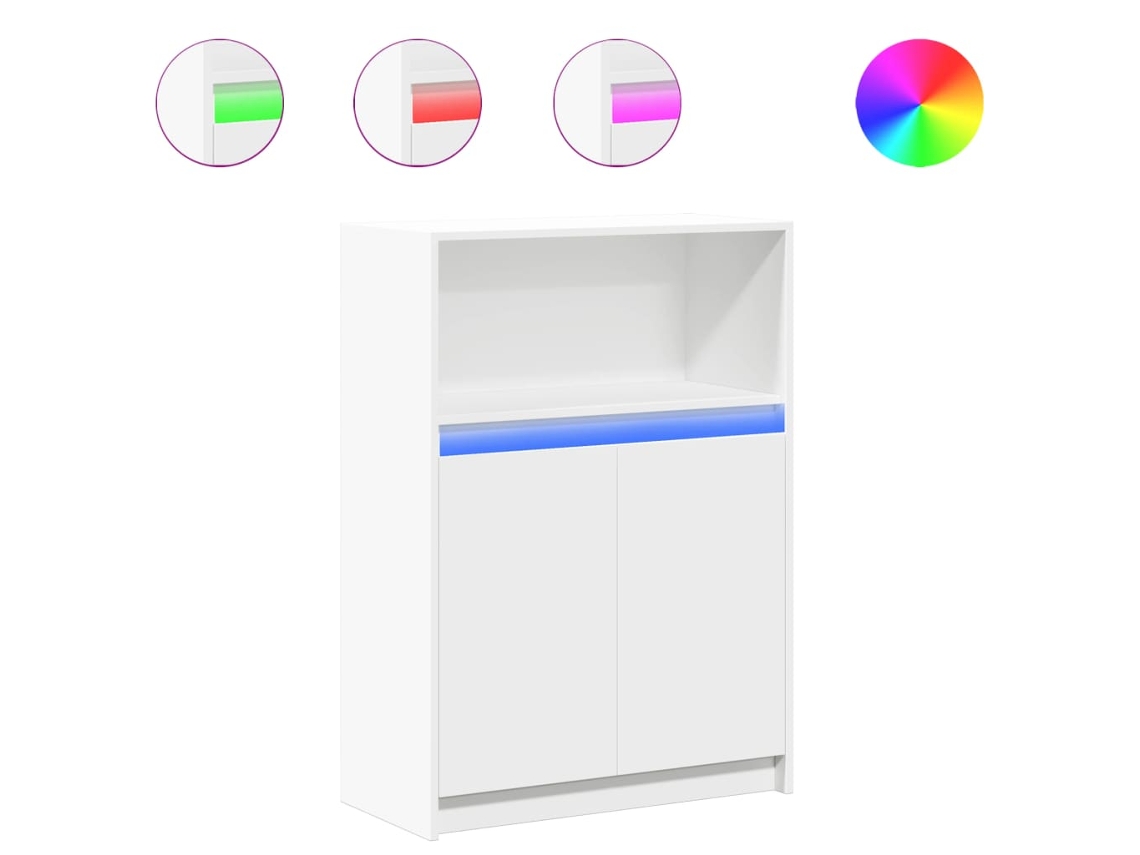 Sideboard, Sideboards Vidaxl Branco Madeira Processada (n/a)