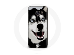 Capa para Samsung Galaxy S6 Husky Siberiano Olhos Azuis