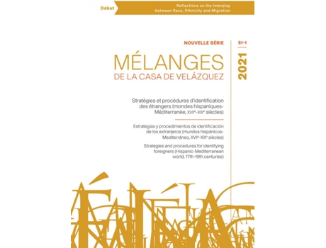 Livro Stratégies Et Procédures DIdentification Des Étrangers (Mondes Hispaniques-Méditerranée, Xviie-Xixe Siècles) de Arnaud Bartolomei (Francês)