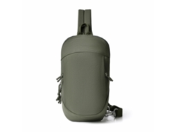Mochila Antifurto (verde Militar), Bolsa Pequena Para Atividades Ao Ar Livre, Bolsa Transversal Leve.