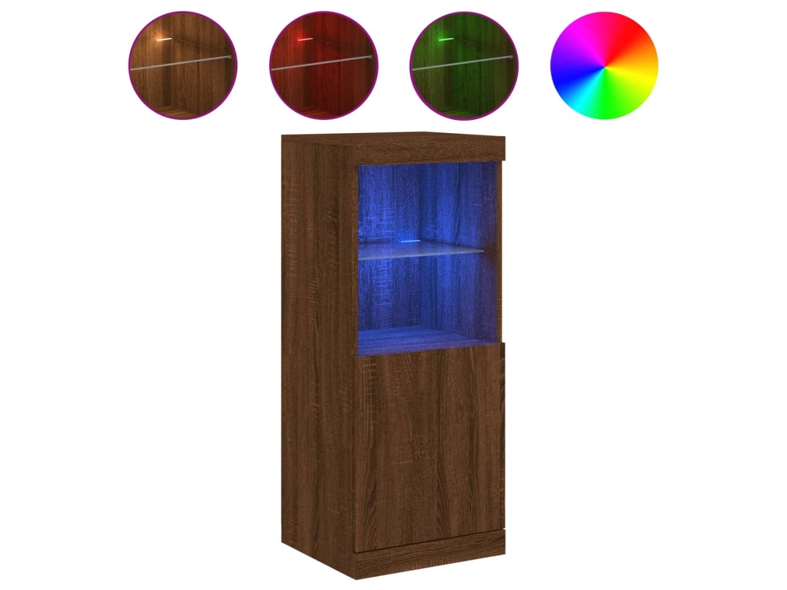 Sideboard, Sideboards Vidaxl Marrom Madeira Processada (n/a)