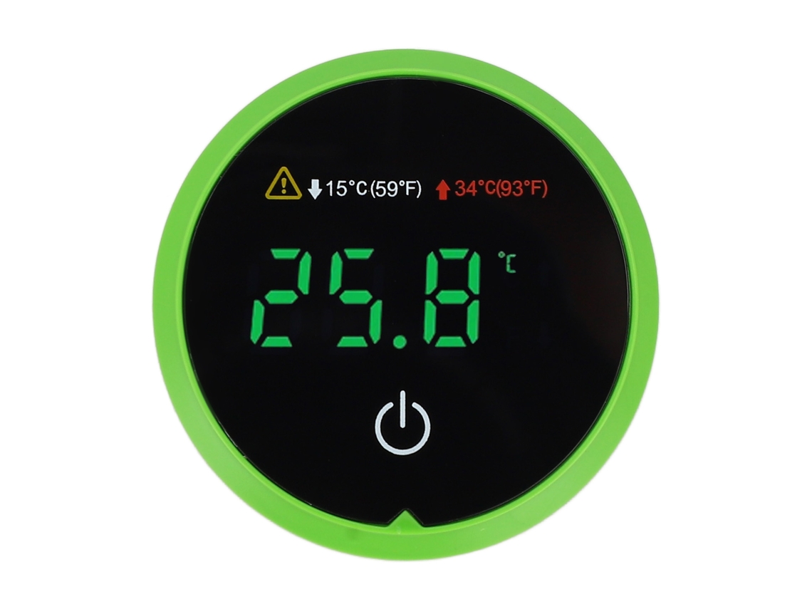 YURU termômetro Digital Sem Fio para aquário com display LED touch | S/MARCA