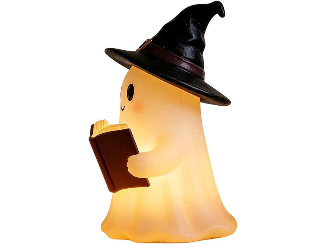 Abajur De Leitura Em Forma Fantasma, Estátua De Fantasma, Decoração De Halloween