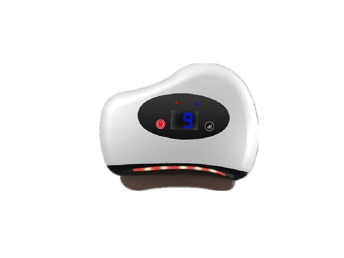 Massageador Facial Elétrico Antienvelhecimento com Placa Raspadora, Aquecimento e Vibração para Lifting Facial. GOKOCO