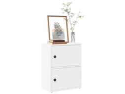 Vidaxl Estante 40x24x52 Cm Derivados De Madeira Branco