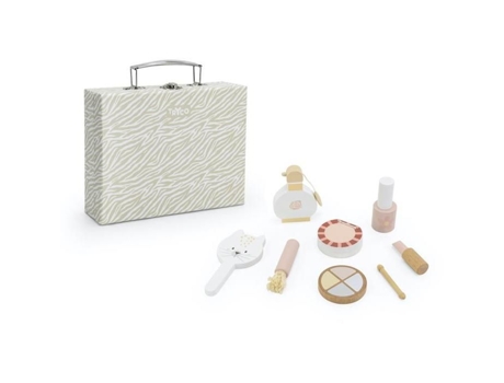 Conjunto De Maquilhagem Em Madeira Tryco