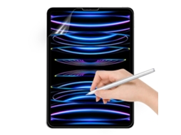 Película protetora de tecido com aparência de papel para iPad Air 10.9 (5ª geração, 2022)