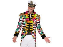 Fato ou fraque floral Tropicana para homem