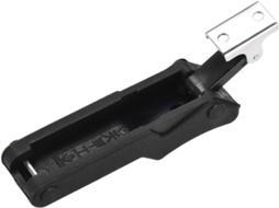 Fecho de Correr Macio em Aço Inoxidável Sus304 com Borracha Flexível e Suporte Oculto. CHABERLU
