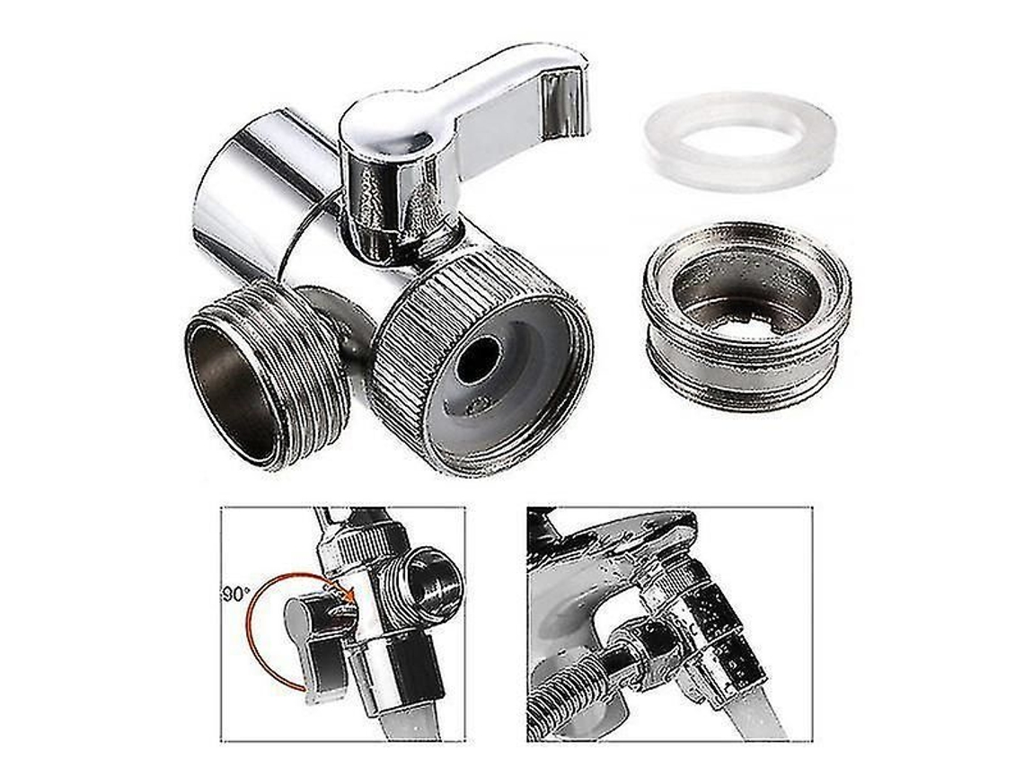 Adaptador De Torneira Desviadora, Válvula Desviadora Para Pia, Conector Para Torneira De Água Para Vaso Sanitário, Bidê, Chuveiro